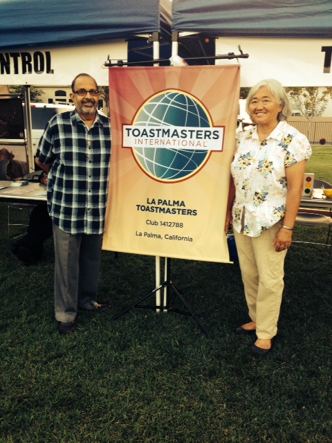 La palma Toastmasters at the 7th annual Civic Expo on August 9th, 2014